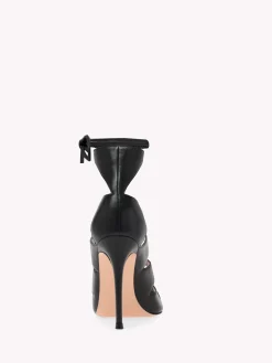Gianvito Rossi Sandals-ANJELICA SANDAL BLACK LEATHER