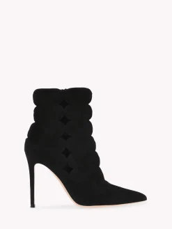Gianvito Rossi Booties-ARIANA BLACK SUEDE