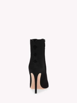Gianvito Rossi Booties-ARIANA BLACK SUEDE