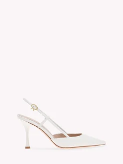 Gianvito Rossi Pumps|TIMELESSLY CLASSIC-ASCENT WHITE LEATHER