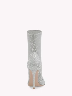 Gianvito Rossi Booties-AURORA SILVER