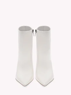 Gianvito Rossi Booties-AVRIL BOOTIE WHITE