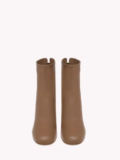 Gianvito Rossi Booties-BELLAMY 60 BROWN