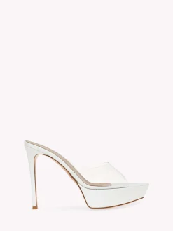 Gianvito Rossi Mules-BETTY WHITE