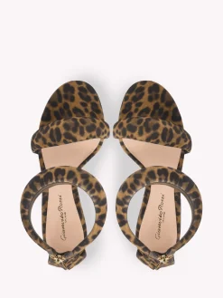 Gianvito Rossi Sandals-BIJOUX LEOPARD PRINT
