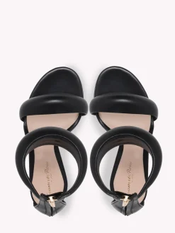 Gianvito Rossi Sandals|Bijoux-BIJOUX BLACK LEATHER