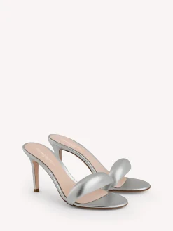 Gianvito Rossi Mules|Bijoux-BIJOUX MULE 85 SILVER