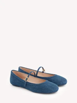 Gianvito Rossi Flats-CARLA BLUE