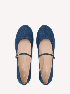 Gianvito Rossi Flats-CARLA BLUE