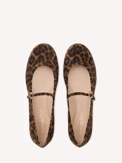 Gianvito Rossi Flats-CARLA LEOPARD PRINT