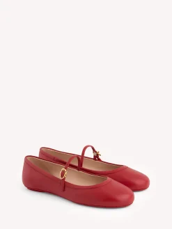 Gianvito Rossi Flats-CARLA RED