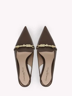 Gianvito Rossi Pumps-CARREY SLING 70 BROWN