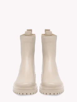Gianvito Rossi Booties-CHESTER MOUSSE BEIGE CALF