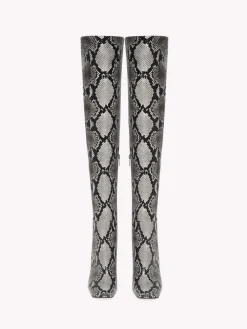 Gianvito Rossi Boots-CHRISTINA CUISSARD GREY