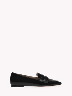 Gianvito Rossi Flats-CHRISTINA LOAFER 05 BLACK