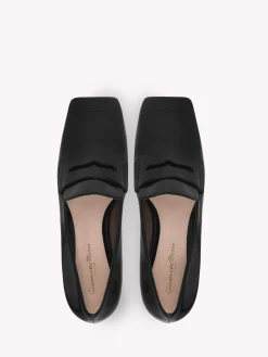 Gianvito Rossi Flats-CHRISTINA LOAFER 05 BLACK