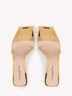 Gianvito Rossi Mules-COSMIC GOLD