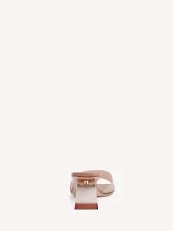 Gianvito Rossi Mules|Plexi-COSMIC PINK