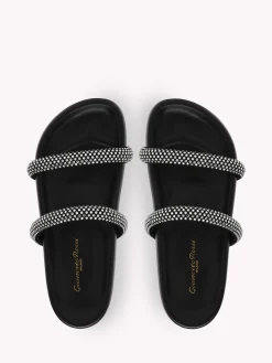 Gianvito Rossi Flats-CROISETTE BLACK