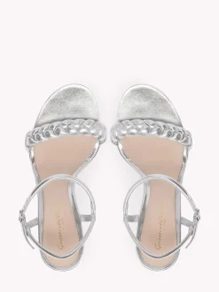 Gianvito Rossi Sandals-CRUZ 60 SILVER