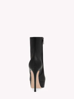 Gianvito Rossi Booties-DASHA BOOTIE BLACK LEATHER
