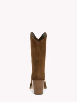 Gianvito Rossi Booties-DENVER BROWN