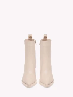 Gianvito Rossi Booties-DYLAN NEUTRALS