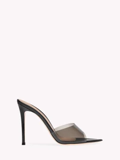 Gianvito Rossi Mules|Plexi-ELLE BLACK