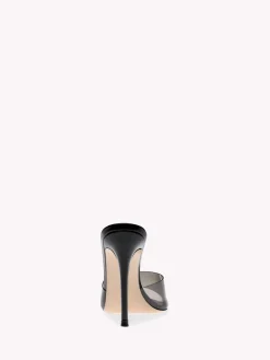 Gianvito Rossi Mules|Plexi-ELLE BLACK
