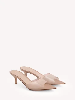 Gianvito Rossi Mules-ELLE 55 NEUTRALS