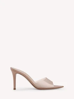 Gianvito Rossi Mules|Plexi-ELLE 85 NEUTRALS