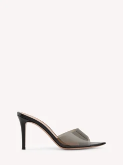 Gianvito Rossi Mules|Plexi-ELLE 85 BLACK
