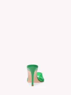 Gianvito Rossi Mules-ELLE 85 GREEN