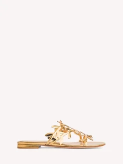 Gianvito Rossi Flats|Sandals-FLAVIA 05 GOLD