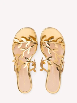 Gianvito Rossi Flats|Sandals-FLAVIA 05 GOLD