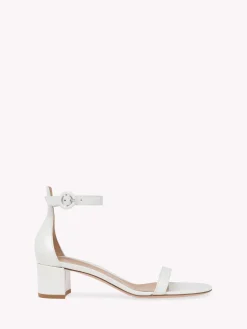 Gianvito Rossi Sandals-GAETA 45 WHITE LEATHER