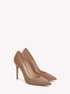 Gianvito Rossi Pumps|Signatures-GIANVITO 105 PRALINE PINK SUEDE