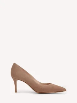 Gianvito Rossi Pumps-GIANVITO 70 PRALINE PINK SUEDE