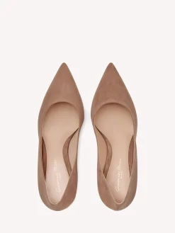 Gianvito Rossi Pumps-GIANVITO 70 PRALINE PINK SUEDE