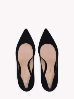 Gianvito Rossi Pumps-GIANVITO 70 BLACK SUEDE