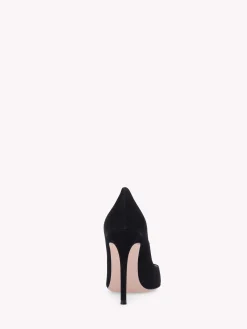Gianvito Rossi Pumps|Signatures-GIANVITO 105 BLACK SUEDE