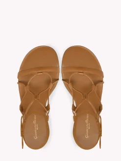 Gianvito Rossi Flats-GIZA 05 BROWN