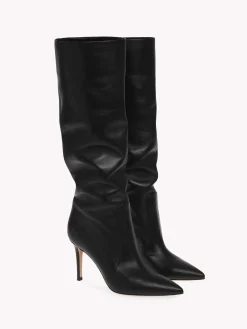 Gianvito Rossi Boots|Signatures-HANSEN BLACK LEATHER