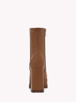 Gianvito Rossi Booties-HARLEM BROWN