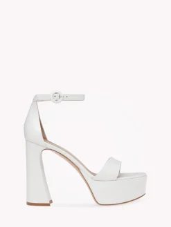 Gianvito Rossi Sandals|A MODERN FAIRYTALE-HOLLY WHITE LEATHER