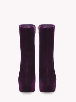 Gianvito Rossi Booties-HOLLY BOOTIE PURPLE