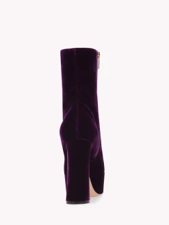 Gianvito Rossi Booties-HOLLY BOOTIE PURPLE