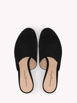 Gianvito Rossi Mules-HOLLY MULE BLACK SUEDE