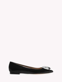 Gianvito Rossi Flats|Jaipur-JAIPUR 05 BLACK PATENT