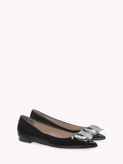 Gianvito Rossi Flats|Jaipur-JAIPUR 05 BLACK PATENT